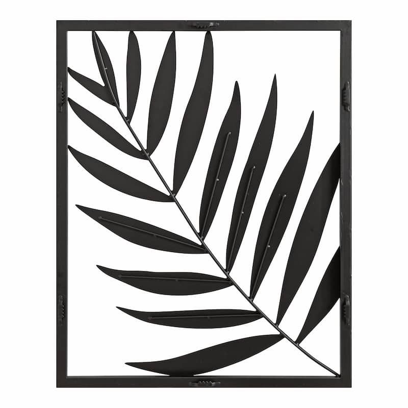 Kate and Laurel Malak Metal Framed Wall Art