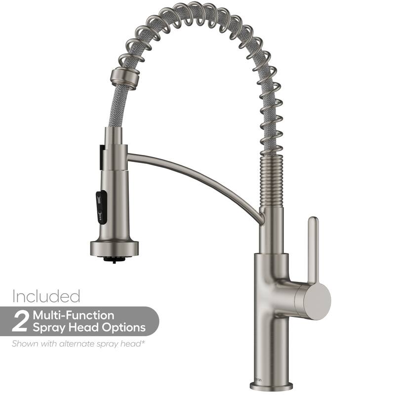 Karran Scottsdale Single Handle Commerical Pull-Down Sprayer Kitchen Faucet