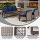 preview thumbnail 7 of 13, COZYWOR 5-Piece Outdoor Patio Conversation Set
