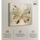 preview thumbnail 2 of 15, Sage Butterfly Colorful Canvas Wall Art by Art Remedy, Gallery Wrapped