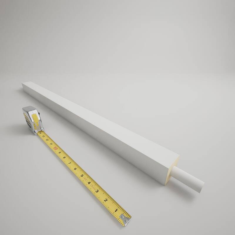 Endurathane 500 Series Square Baluster, Factory Primed Polyurethane