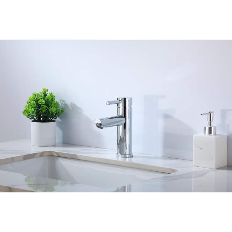Elegant Lighting FAV-1008 Mia 1.5 GPM Single Hole Bathroom Faucet