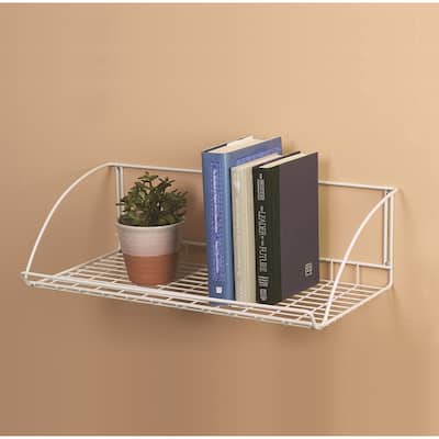 ClosetMaid 24 in. White Wire Reversible Shelf