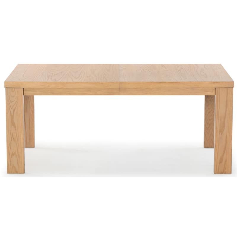 SAFAVIEH Couture Desmond Extendable Wood Dining Table - 90"W x 41"D x 30"H