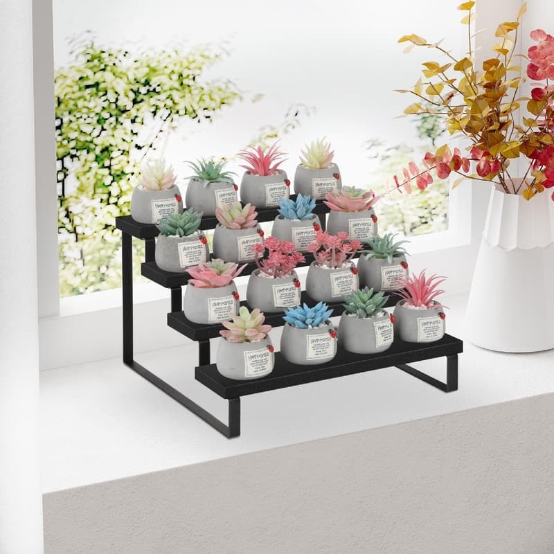 Wooden Display Riser Stand - 13.8 x 12 x 8.2 inches