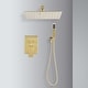 preview thumbnail 5 of 14, 12" Rain Shower Head Systems Wall Mounted Shower