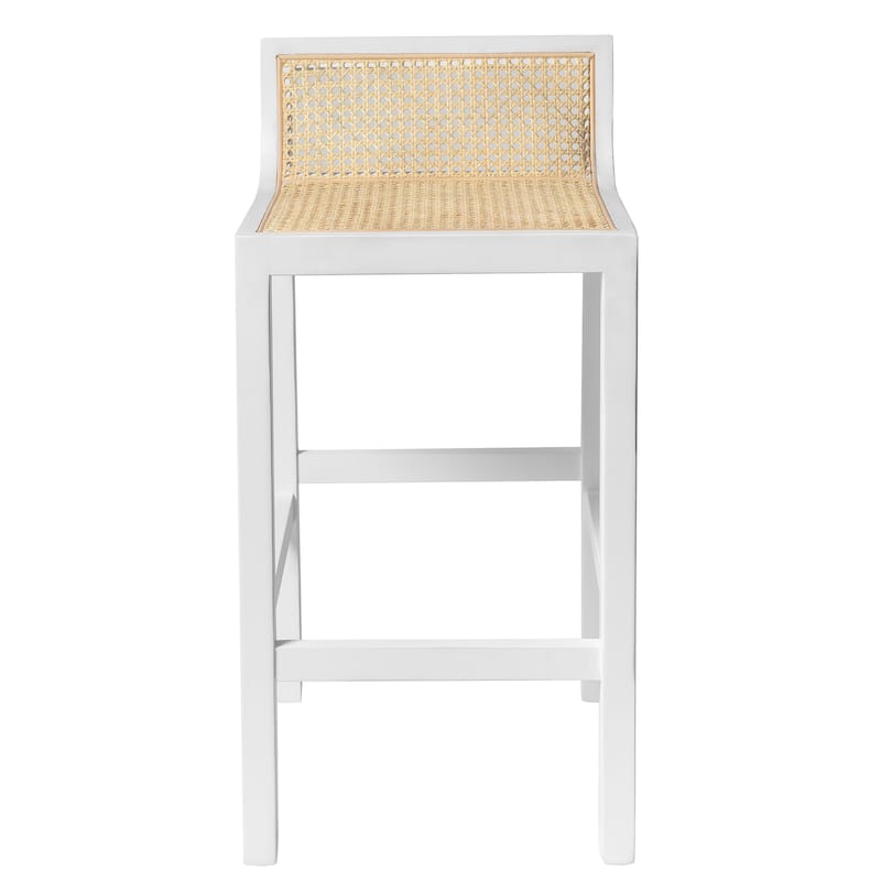 Sherry Counter Height Stool with Natural Cane