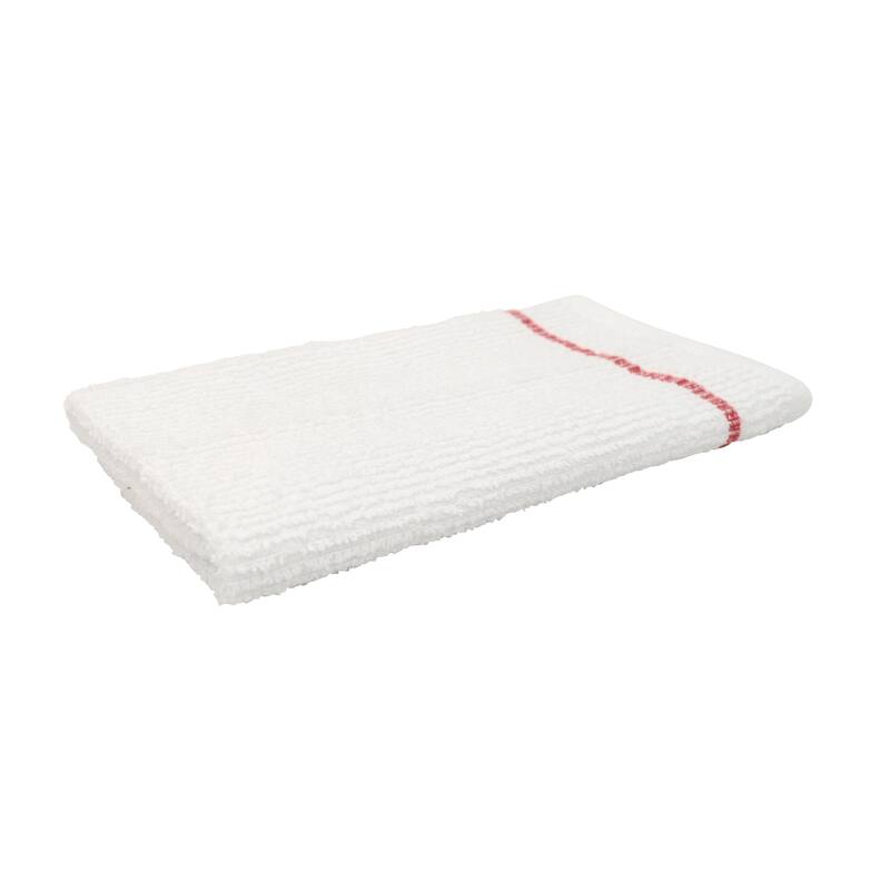 The Sloppy Chef Ribbed Cotton Utility Bar Mops - 12 Pack - 16x19