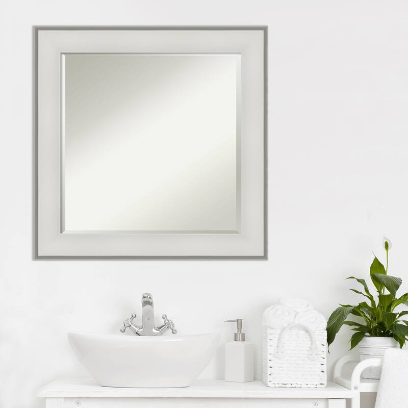 Beveled Bathroom Wall Mirror - Imperial Frame