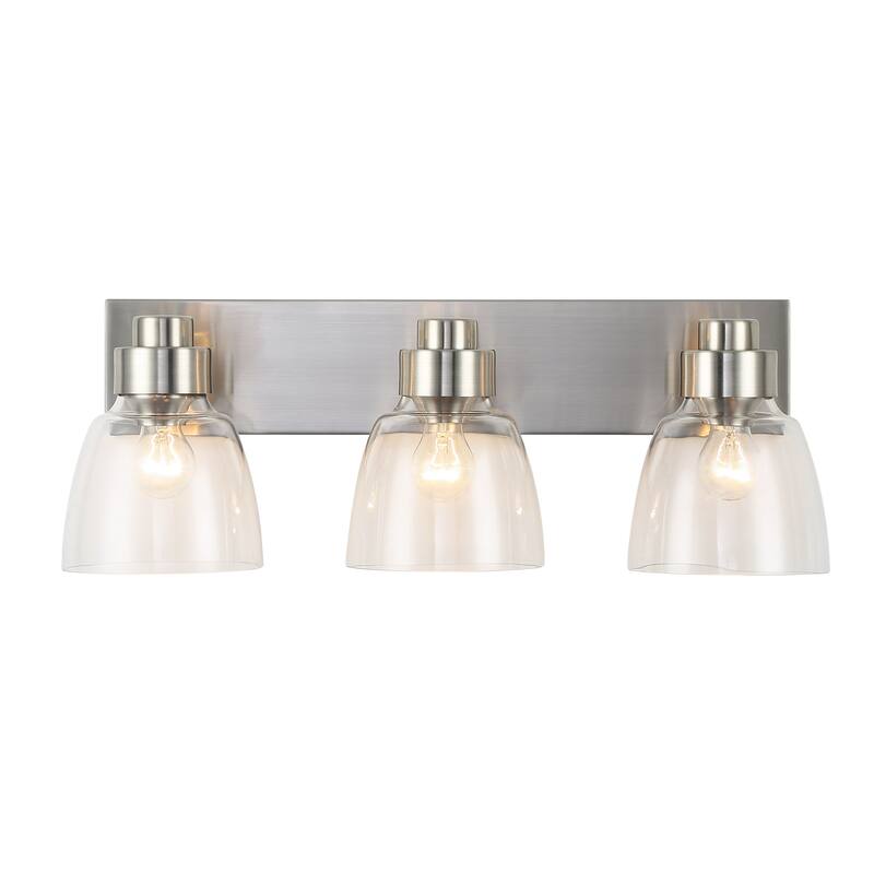 Golden Lighting Remy 3-light Vanity in Pewter