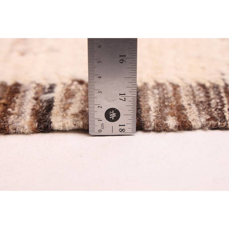 ECARPETGALLERY Hand-knotted Pak Finest Marrakesh Cream Wool Rug - 8'2 x 10'0