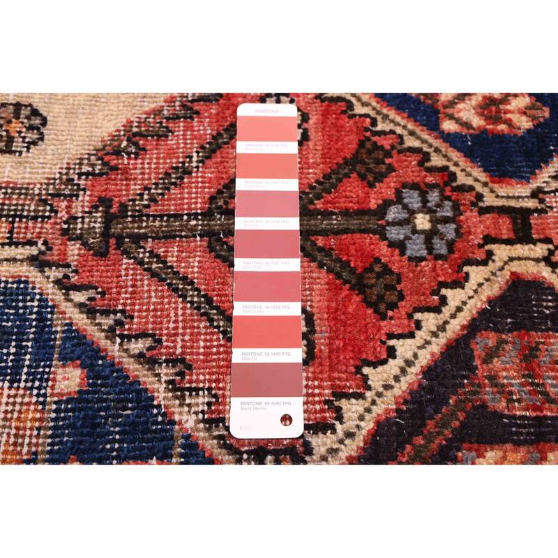 ECARPETGALLERY Hand-knotted Antalya Vintage Red Wool Rug - 4'9 x 6'7