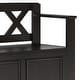 preview thumbnail 20 of 20, WYNDENHALL Halifax SOLID WOOD 36 inch Wide Transitional Small Entryway Storage Bench -  17"D x 36" W x 27.8"H
