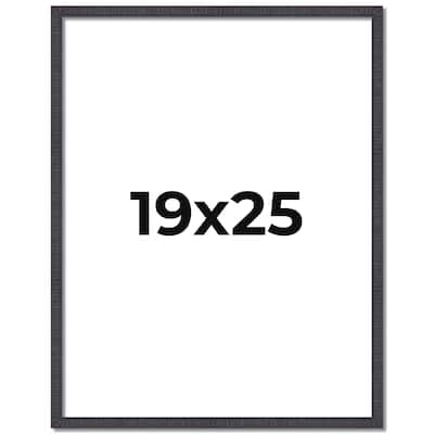 19x25 Frame Brown Solid Wood Picture Frame - Complete Modern Photo