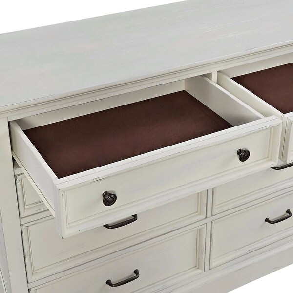 Homestyles Seaside Lodge Off White Dresser with 8 Drawers On Sale Bed Bath Beyond 21895294