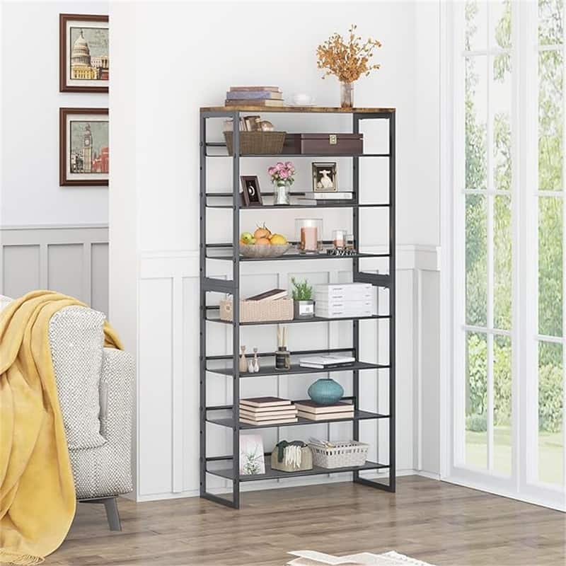Shoe Rack 8 Tiers Shoe Storage Organize - 11.8"D x 29"W x 60.7"H