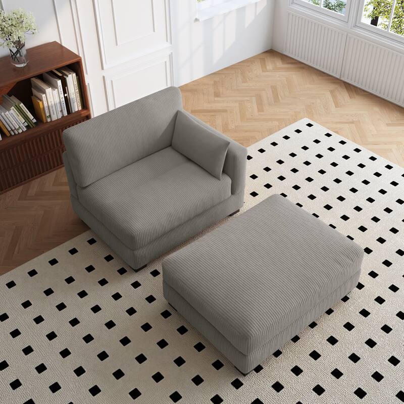 Modern Chaise Lounge Modular Sectional Sofa