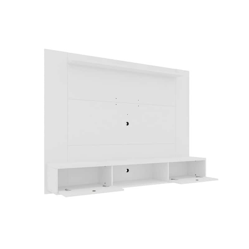 Liberty Mid Century Modern Wood 70.86 Floating Living Room Entertainment Furniture