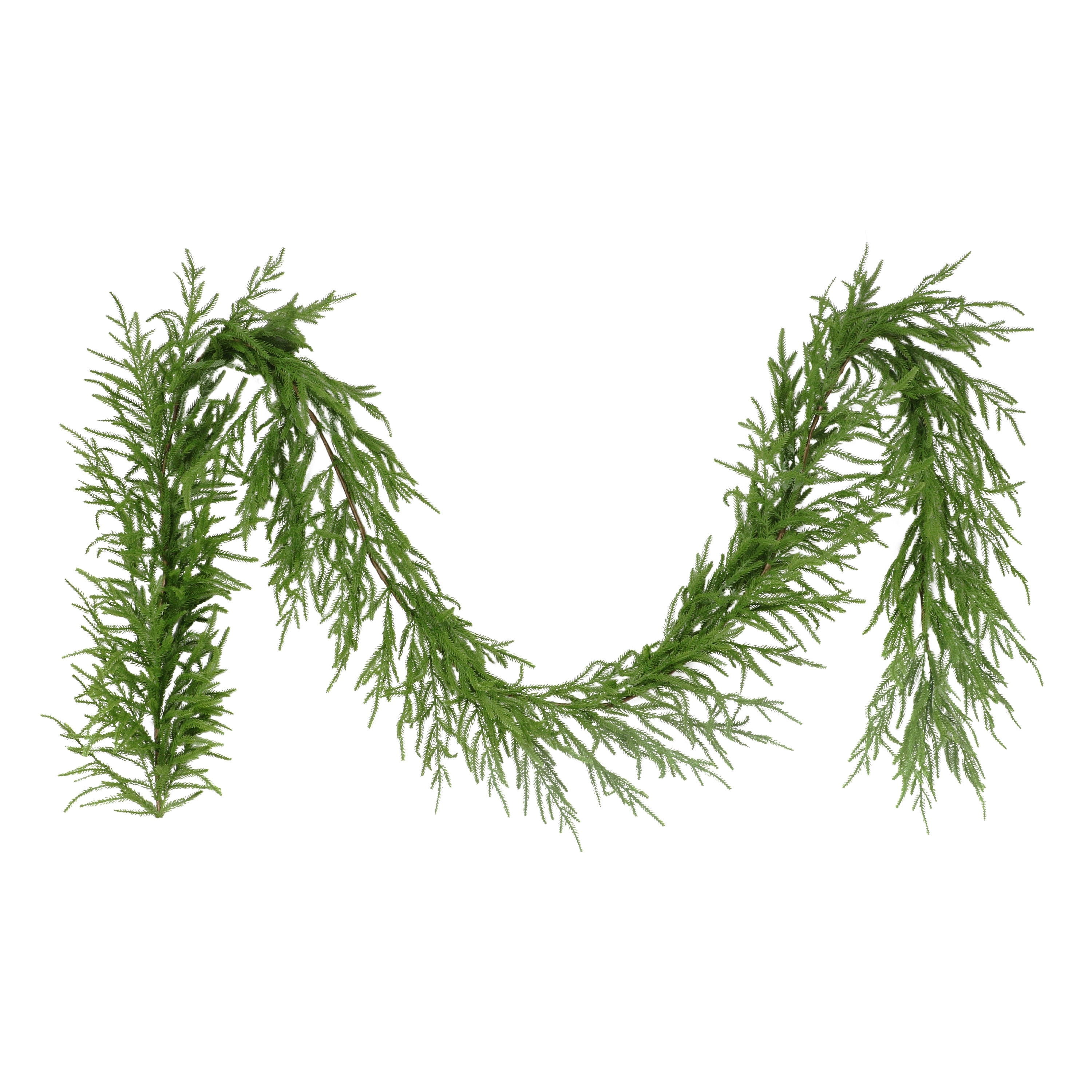 Puleo International 9 ft. x 10 in. Soft PE Garland