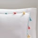 preview thumbnail 20 of 34, Intelligent Design Kids Tanya Tassel Comforter Set with Heart Shaped Throw Pillow