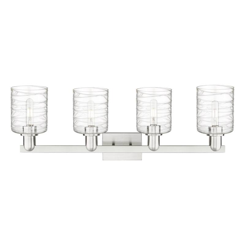 Innovations Lighting Endless Possibilities Arcadia - Cobbleskill - 4 Light 32" Bath Vanity Light