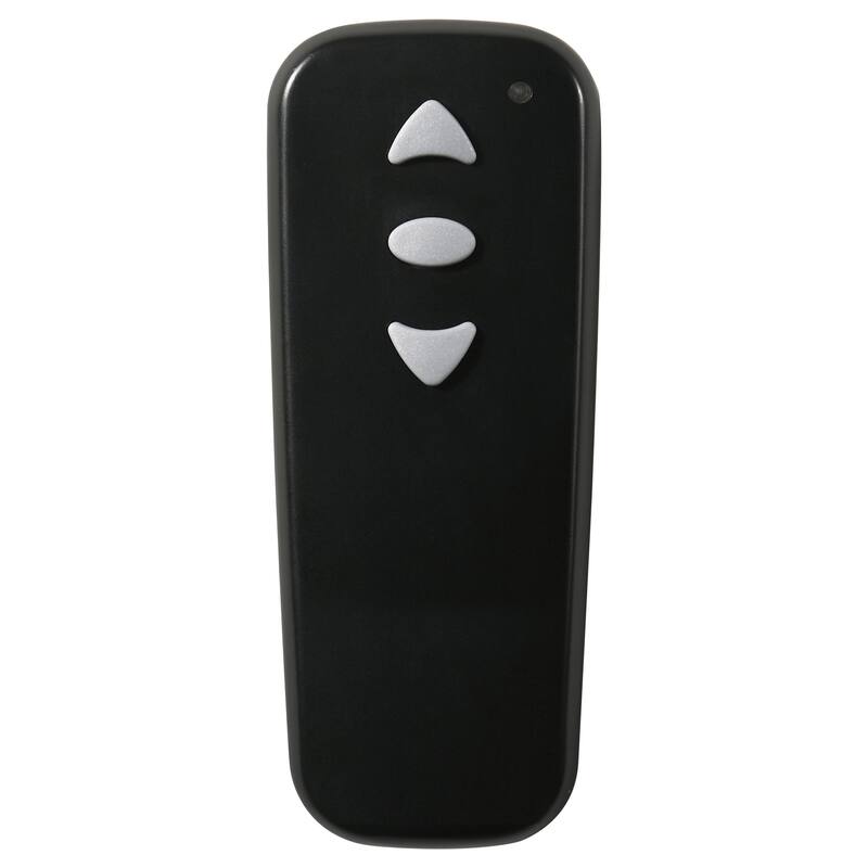 Centergrove Upholstered Wingback TV Bed Black