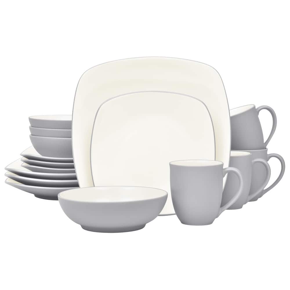 Noritake Colorwave 16-Piece Square Set, Service For 4