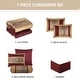 preview thumbnail 27 of 81, Nanshing Daniella 7-Piece Modern Geometric Comforter Set