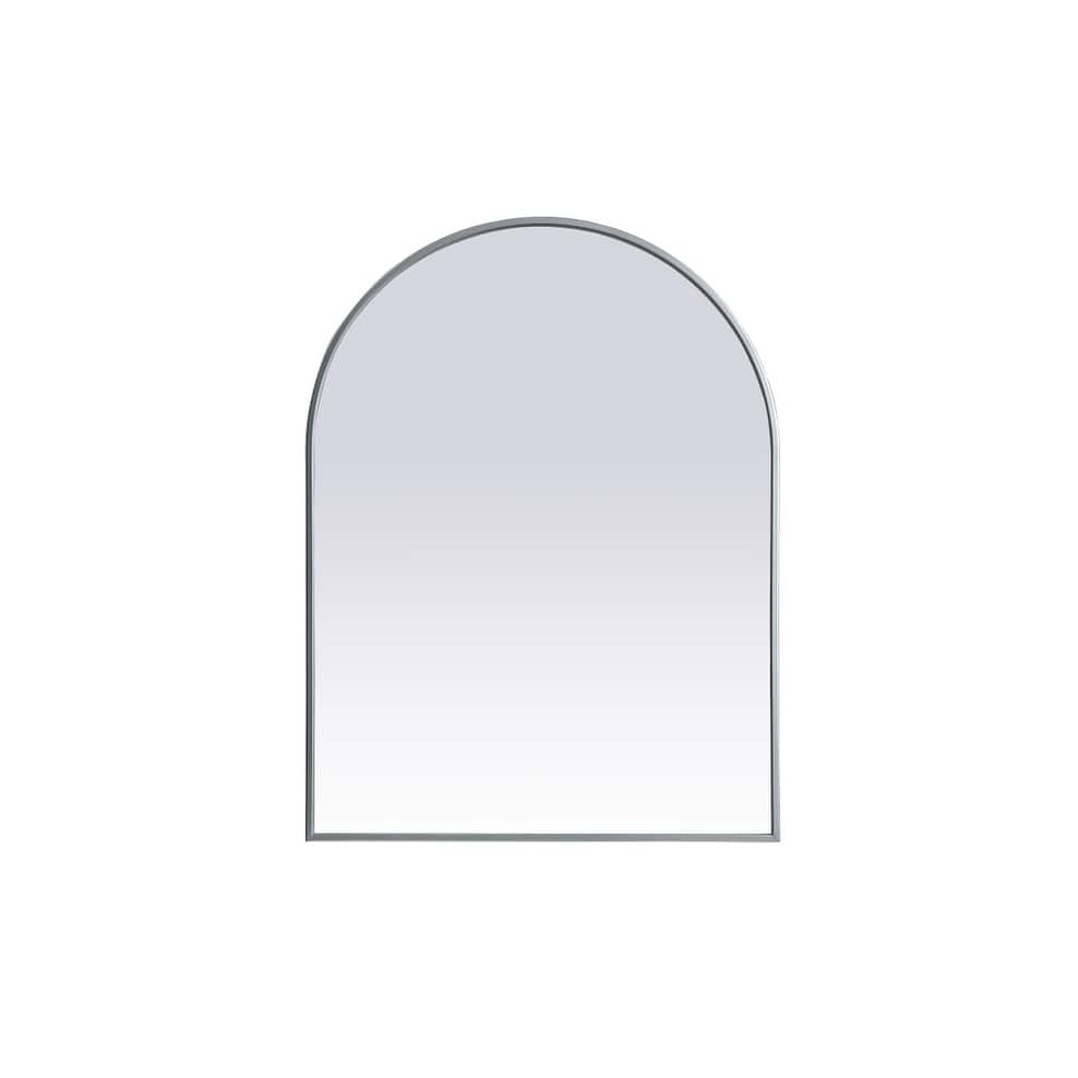 Indigo Home Metal Frame Arch Mirror 27x36 Inch