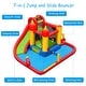 preview thumbnail 6 of 10, Costway Inflatable Water Slide Jumping Bounce House Bouncy Splash Pool