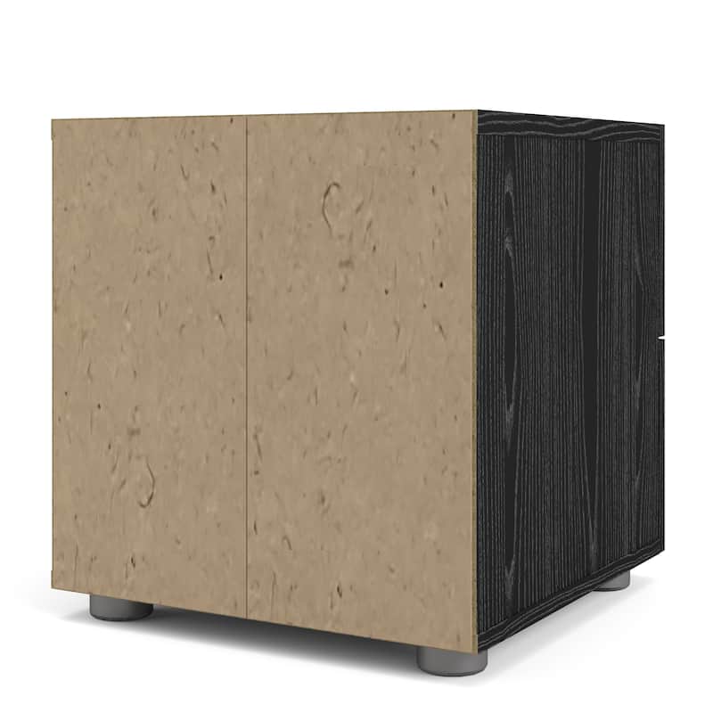 Porch & Den Angus Foiled 2-drawer Nightstand