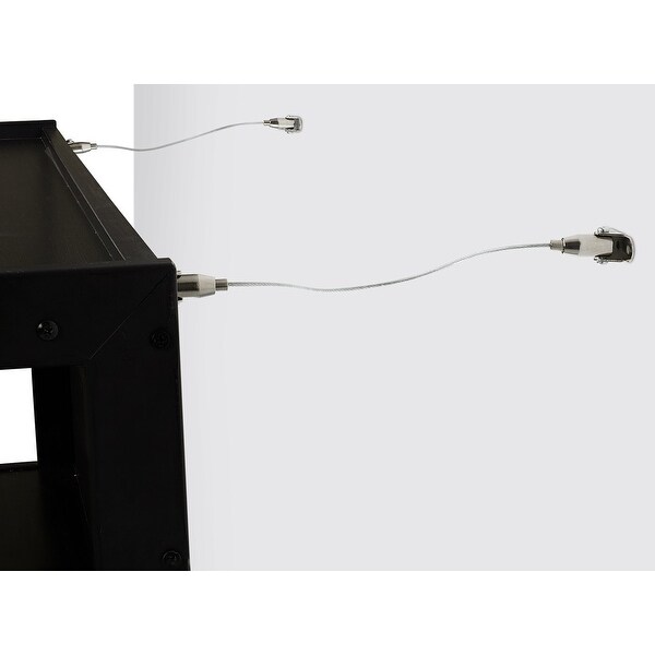 Mount-It! Furniture Child Safety Straps Anti-Tip Secure Wall Anchor Earthquake Protection 2 Pack Hardware Included MI-351