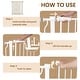 preview thumbnail 4 of 14, BalanceFrom Safety Gate with Pet Door 36-Inch Tall, Fits 29.1 - 33.8 Inch for Doorways and Stairways - 36-Inch Tall