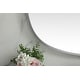preview thumbnail 2 of 9, Elegant Lighting MR2B3048 Brynn 30" W x 48" H Oval Framed Bathroom