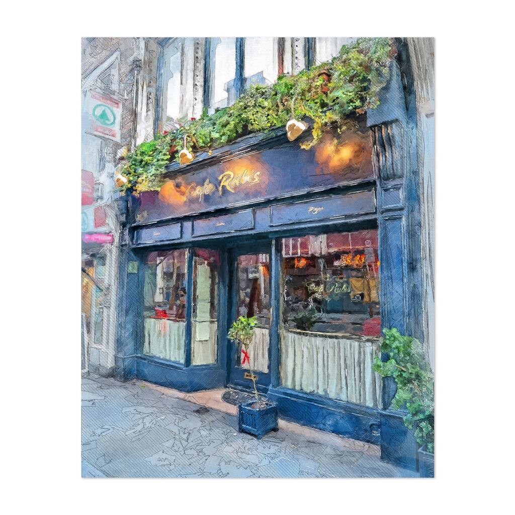 Dublin Ireland Architecture Building Unframed Wall Art Print/Poster