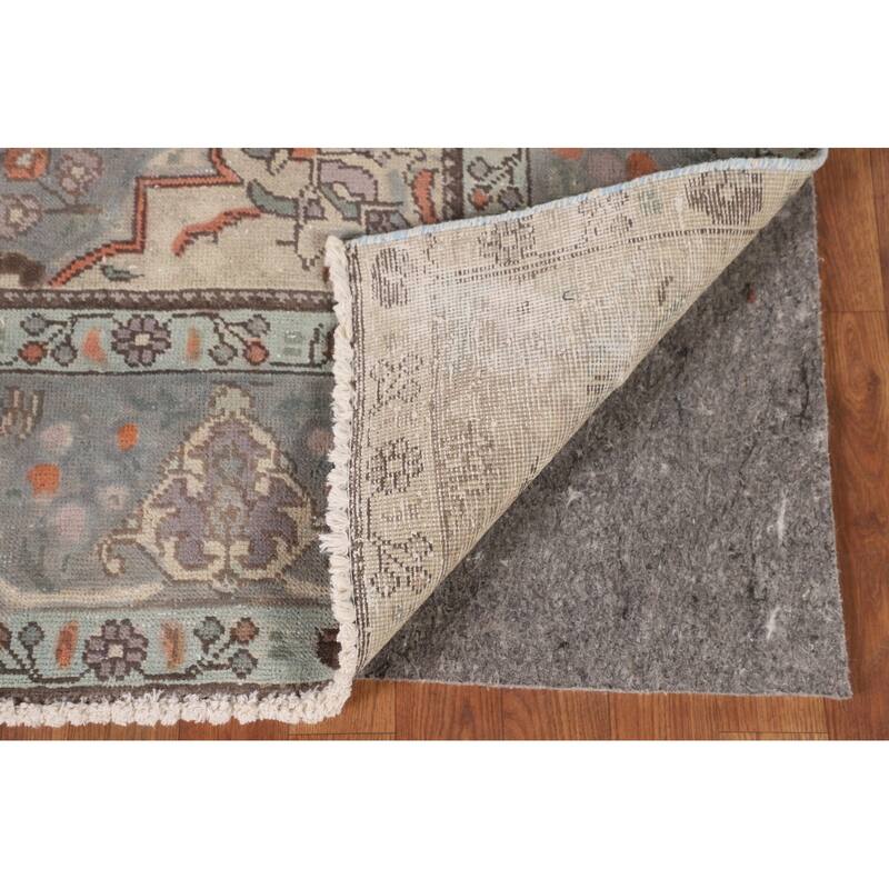 Tabriz Tabriz Persian Vintage Area Rug Handmade Wool Carpet - 6'2"x 9'11"