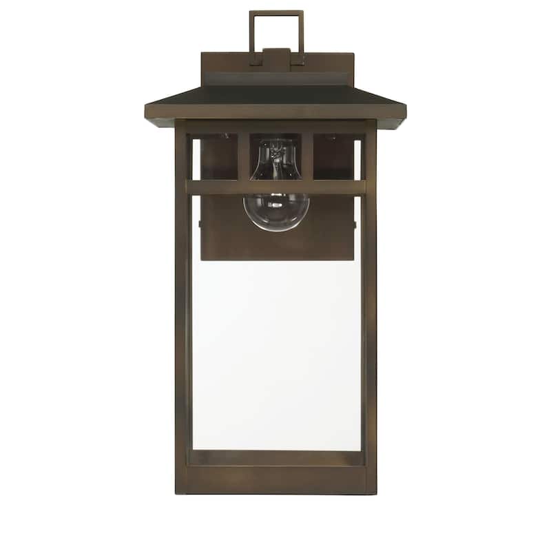 Hunter Yancy House Outdoor Wall Light - Front Porch, Patio, Garage - Mission, Transitional - Resists Corrosion!