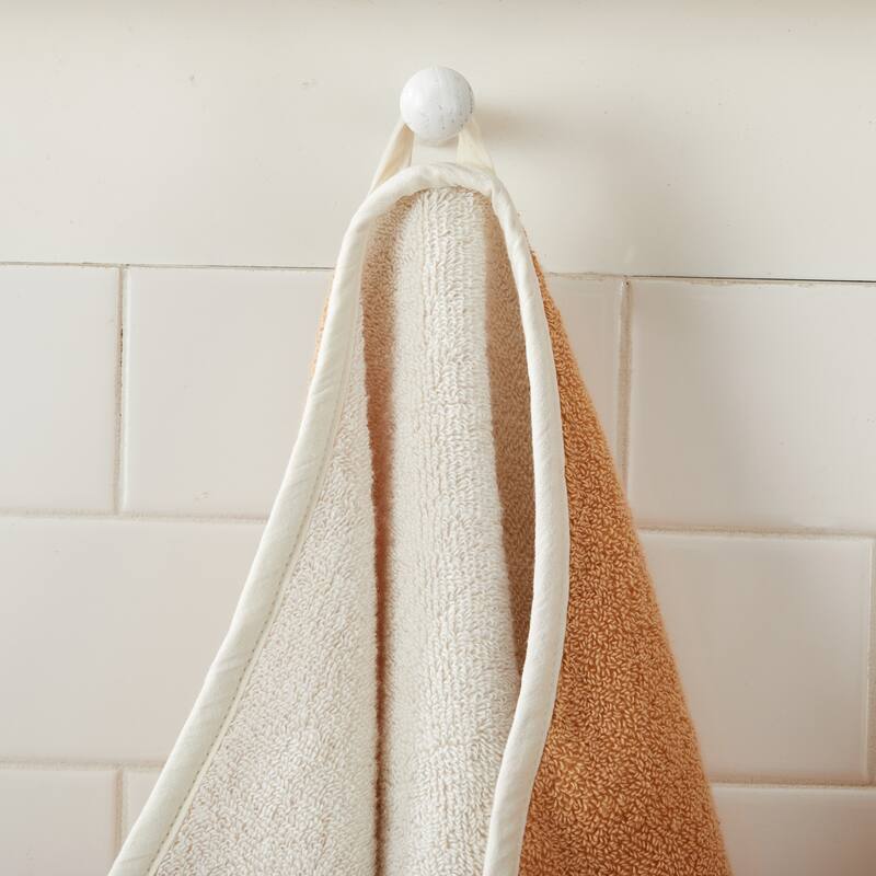 Luxurious Cotton Two-Toned Reversible Towel Set