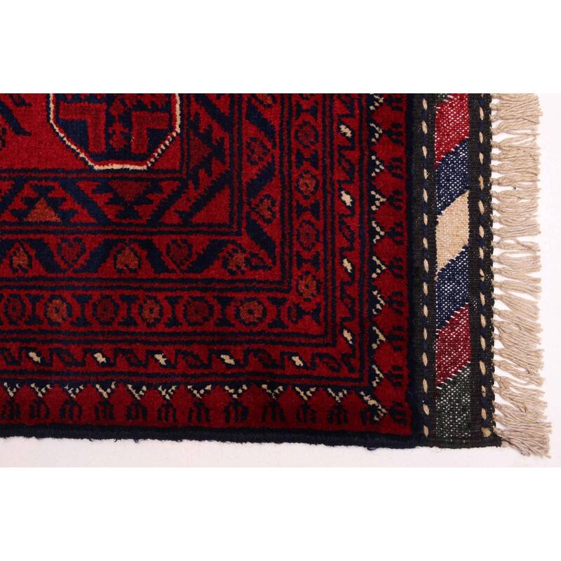 ECARPETGALLERY Hand-knotted Finest Khal Mohammadi Red Wool Rug - 6'10 x 10'2