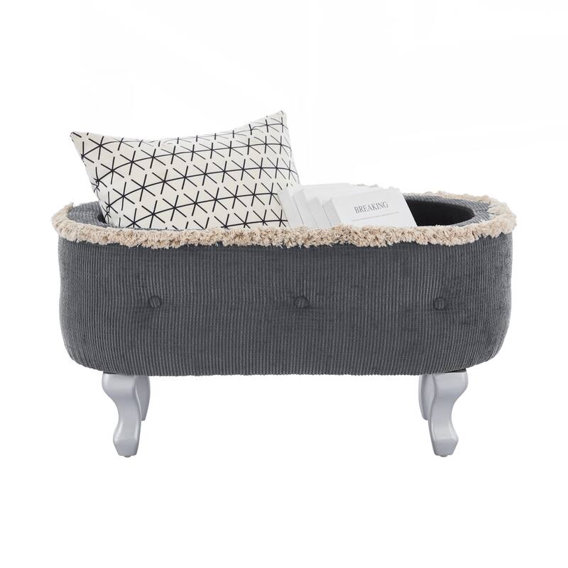 Storage Benches, End of Bed Bench with Button-Tufted