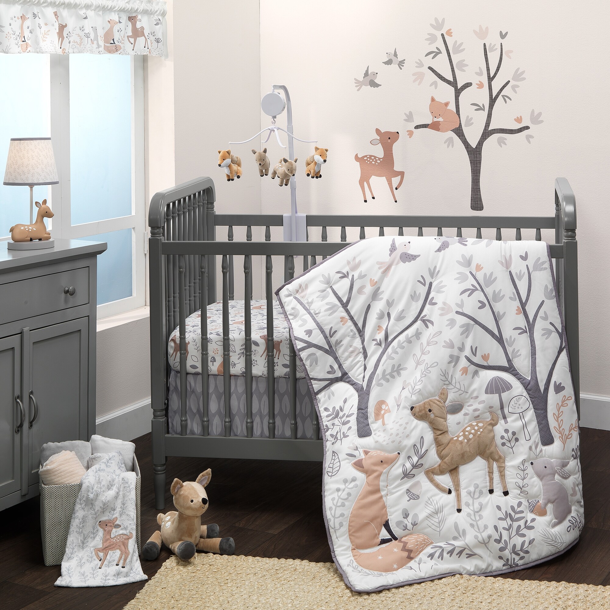 baby woodland bedding