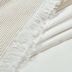 preview thumbnail 12 of 12, Lush Decor Stripe Yarn Dyed Tassel Fringe Woven Cotton Shower Curtain