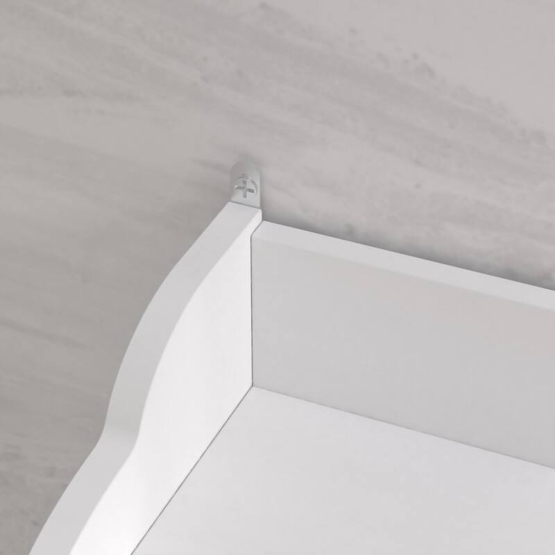 Modern Over The Toilet Space Saver Organization Wood Storage Cabinet For Home