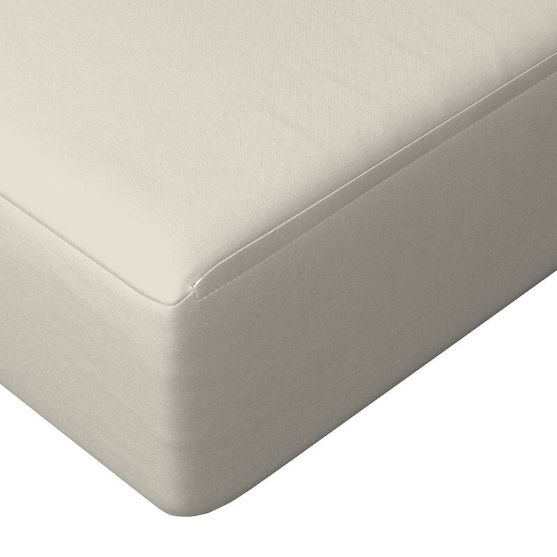 California Umbrella Outdoor Deep Seat Cushion Set, 24" x 48", Sunbrella Fabric, Densified Fiber Fill