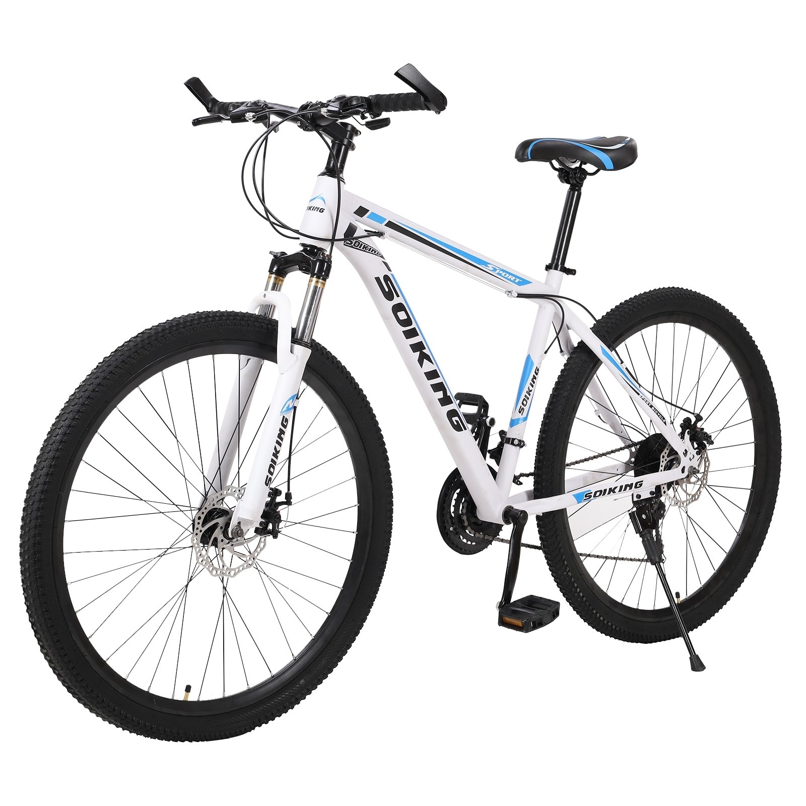 29-Inch 21-Speed High Carbon Steel, Front And Rear Disc Brake - Main Image