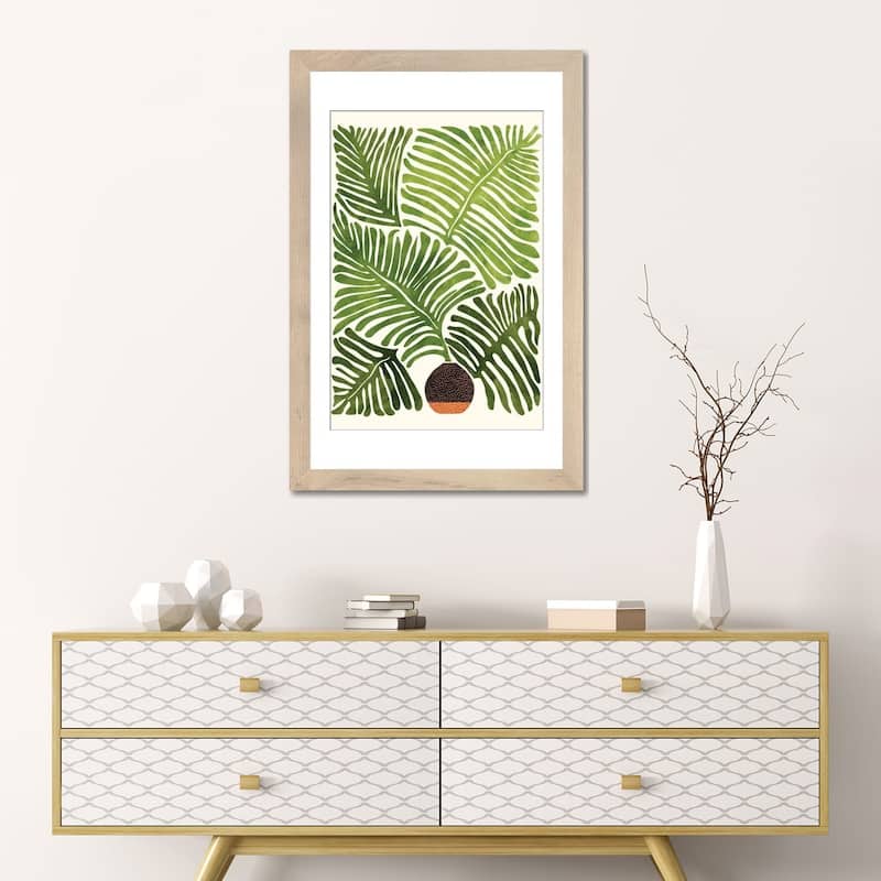 iCanvas "Summer Fern" by Modern Tropical