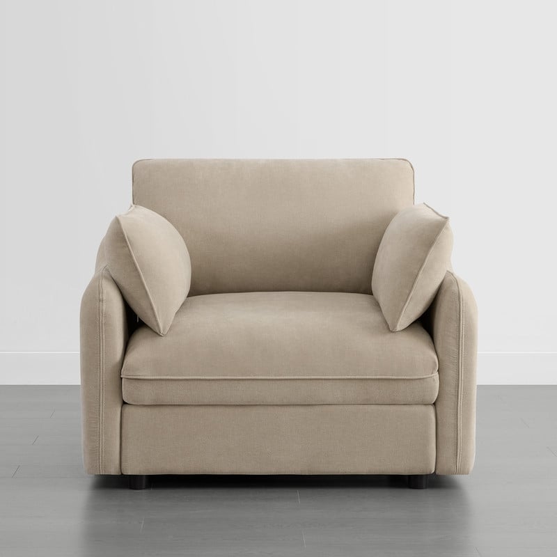 Spruce & Spring Oversized Cloud Modular Sectional Couches for Living Room