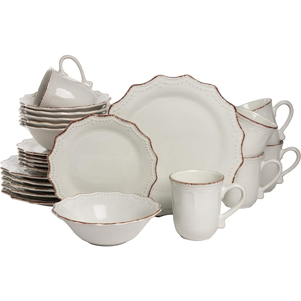 Oxford 24 Piece Dinnerware Set