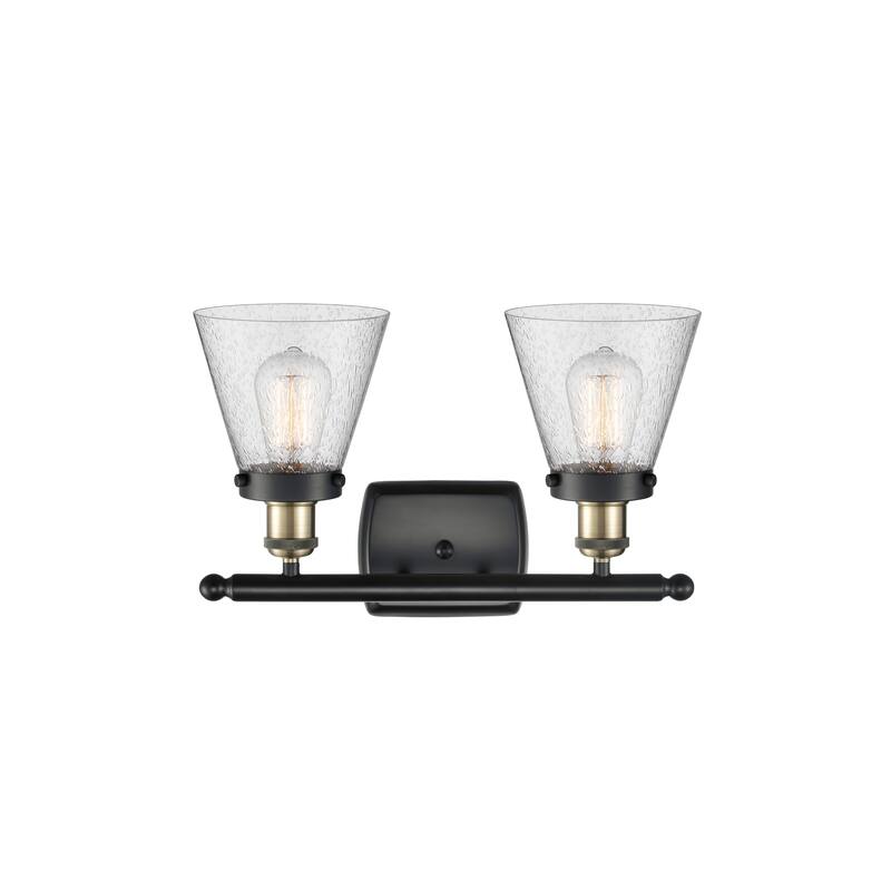 Innovations Lighting Ballston Urban Cone - 2 Light 16" Bath Vanity Light