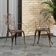 preview thumbnail 3 of 3, Tucson Dining Chair, Black Copper (Set of 2)
